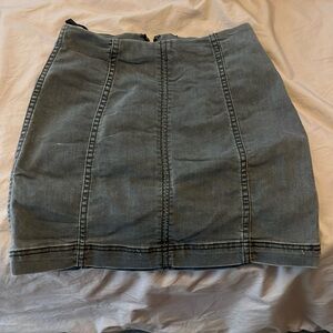 Free people gray skirt size xs